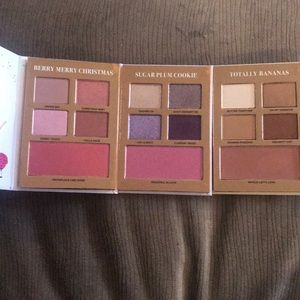 Too Faced Holiday trio of eyeshadow palettes, NEW